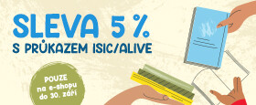 Hurá do školy na e-shopu. ISIC/ALIVE sleva na vše 5 %