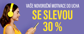 Vaše novoroční motivace do ucha. Audioknihy se slevou 30 %