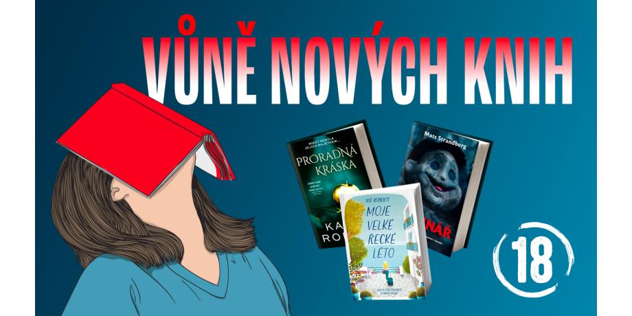 Krvavý thriller, moderní pojetí řeckých mýtů a další knižní novinky | Vůně nových knih #18 - titulní obrázek