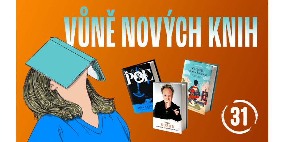 Kniha rozhovorů se Štěpánem Kozubem, feel-good román o knihách a další novinky | Vůně nových knih #31 - titulní obrázek