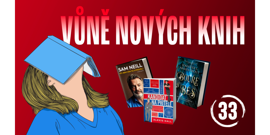 Romance plná britského humoru a další knižní novinky | Vůně nových knih 33 - titulní obrázek