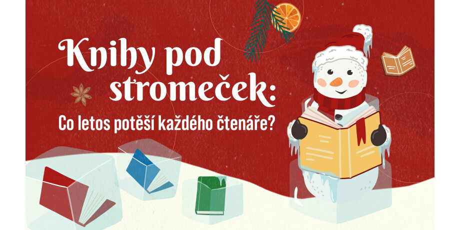 Poslechněte si zajímavé tipy na vánoční dárky. Co letos potěší každého čtenáře? | Vánoce voní knihou #2 - titulní obrázek