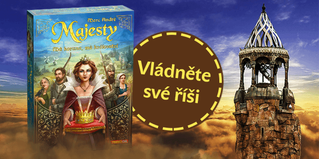 Společenská hra MAJESTY – recenze - titulní obrázek