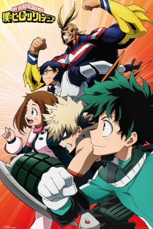 Plakát My Hero Academia - Heroes - 