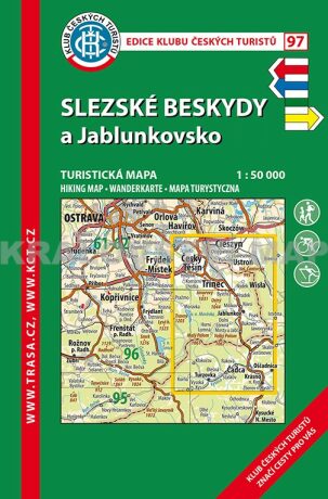 KČT 97 Slezské Beskydy a Jablunkovsko 1: 50 000 / 8.vydání 2021 - ,neuveden