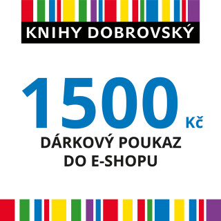 E-shopová dárková poukázka 1500 Kč - 