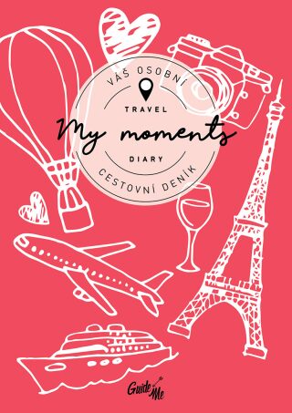 Cestovní deník My Moments / červený (Defekt) - neuveden