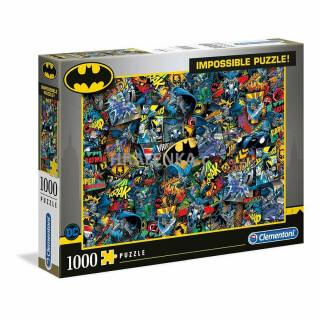 Puzzle Clementoni Puzzle Impossible Batman 1000 dílků - neuveden