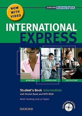 INTERNATIONAL EXPRESS INTERMEDIATE STUDENTS BOOK WITH POCKET BOOK+DVD - Keith Harding