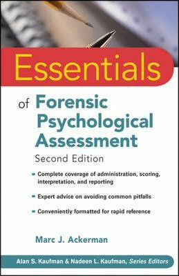 Essentials of Forensic Psychological Assessment, Second Edition - Ackerman Marc J.