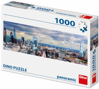 Panoramatické puzzle: Pohled na Londýn 1000 dílků (Defekt) - neuveden