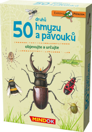 Expedice příroda: 50 druhů hmyzu a pavouků - neuveden