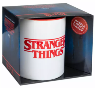 Hrnek keramický Stranger Things - Logo červený - neuveden