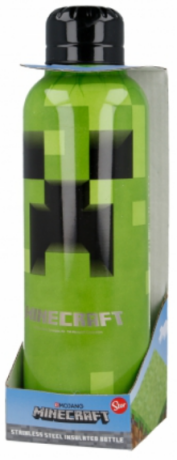 Minecraft Láhev nerezová - Creeper, 500 ml - neuveden