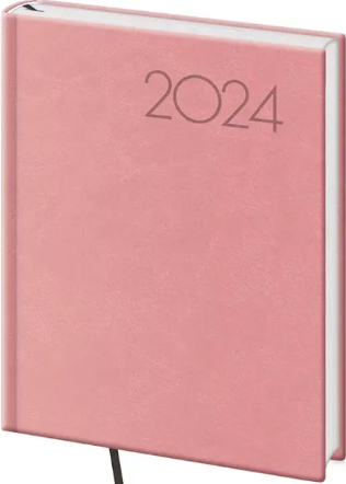 Diář 2024 denní B6 Print Pop - růžová - neuveden