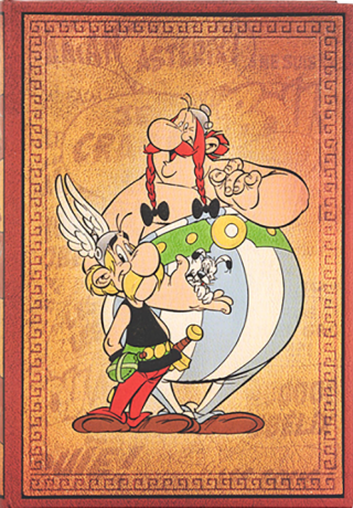 Zápisník Paperblanks - Asterix & Obelix - Midi linkovaný - 