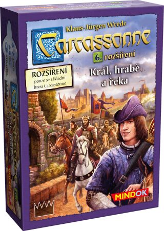 Carcassonne rozšíření 6: Král,hrabě a řeka - Wrede Klaus-Jürgen