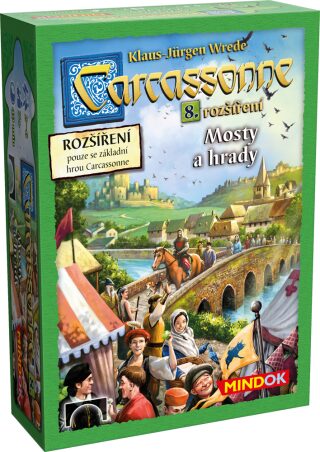 Carcassonne rozšíření 8: Mosty a hrady - Wrede Klaus-Jürgen