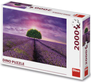 LEVANDULOVÉ POLE 2000 Puzzle (561298) - neuveden