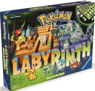 Labyrinth Pokémon Noční edice  - společenská hra - neuveden