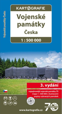 Vojenské památky Česka 1:500 000 - 