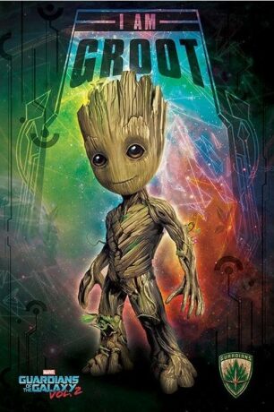 Plakát Guardians of the Galaxy Groot 61 x 91 cm - 