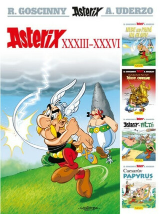 Asterix XXXIII - XXXVI - René Goscinny,Honza Dědek,Albert Uderzo