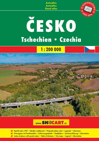 Česko 1:200 000 / autoatlas (A5, spirála) - neuveden