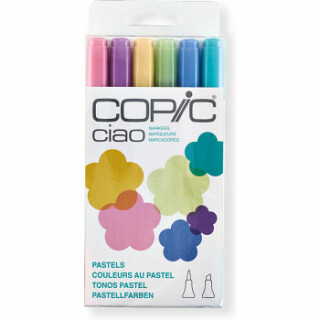 Copic Ciao sada 6ks Pastels - 