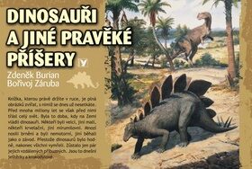 Dinosauři a jiné pravěké příšery-leporelo - Bořivoj Záruba