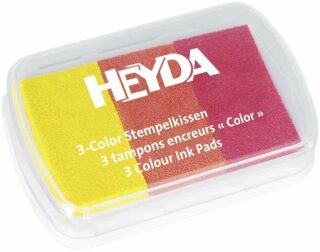 HEYDA Razítkovací polštářek - mix žlutý, oranžový, červený - neuveden