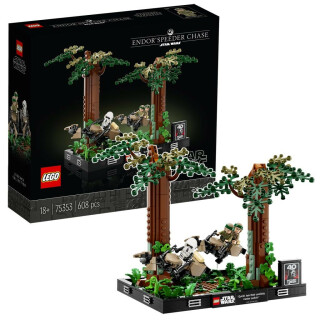 Honička spídrů na planetě Endor™ – diorama - Star Wars (75353) - 