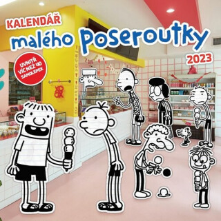 Kalendář malého poseroutky 2023 - Jeff Kinney