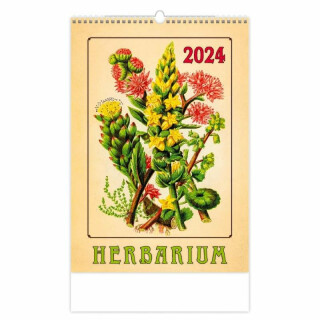 Herbarium - nástěnný kalendář 2024 - neuveden