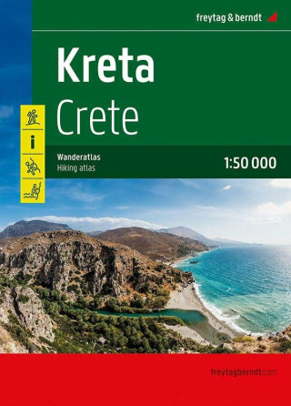 Kréta 1:50 000 / turistický atlas - neuveden