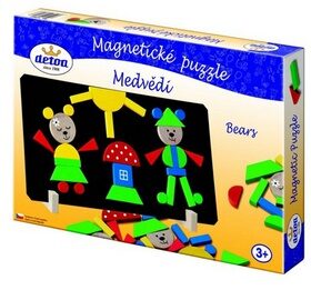 Magnetické puzzle Medvědi v krabici - neuveden