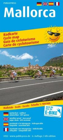 Mallorca 1:100 000 / cyklistická mapa - neuveden