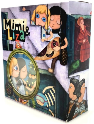 Mimi a Líza 1-3 + DVD (dárkový set) - Alexandra Salmela,Katarína Kerekesová,Ivana Šebestová,Katarína Moláková,Anna Vášová