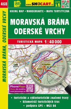 SC 468 Moravská Brána, Oderské vrchy 1:40 000 - neuveden