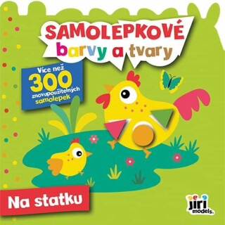 Samolepkové barvy a tvary pro nejmenší - Na statku - neuveden