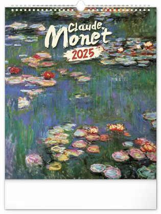 Nástěnný kalendář Claude Monet 2025 - neuveden