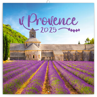 Poznámkový kalendář Provence 2025, voňavý - neuveden