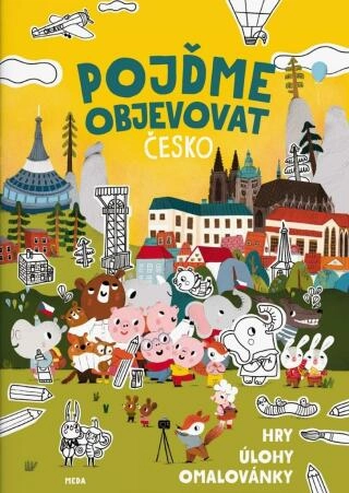 Dětské knihy o Praze: leporelo o Praze Pojďme objevovat Česko