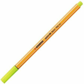 Popisovač STABILO point liner 88 žlutý neonový - neuveden