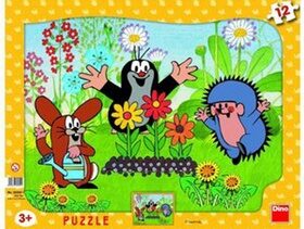 Krtek zahradník - Puzzle 12 tvary - neuveden