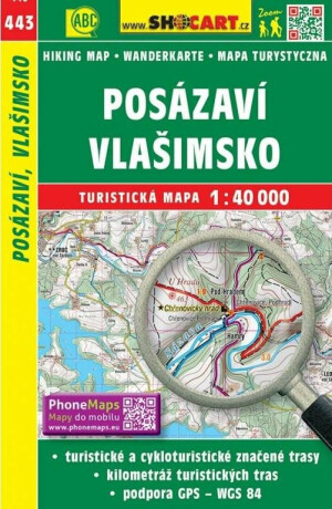 SC 443 Posázaví, Vlašimsko 1:40 000 - neuveden