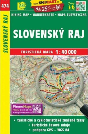 SC 474 Slovenský raj 1:40 000 - neuveden