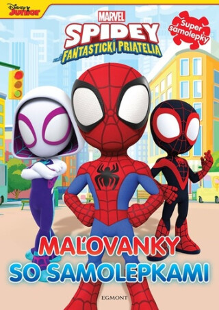 Spidey a jeho fantastickí kamaráti - Maľovanky so samolepkami - kolektiv autorů