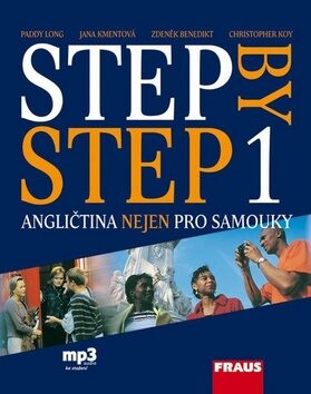 Step by Step 1 - Učebnice + poslech mp3 - Paddy Long,Jana Kmentová,Zdeněk Benedikt,Christopher Koy
