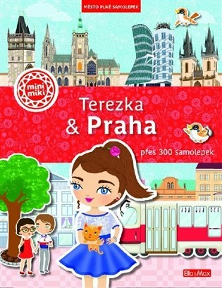O Praze pro děti: Samolepky Praha - Terezka a Praha